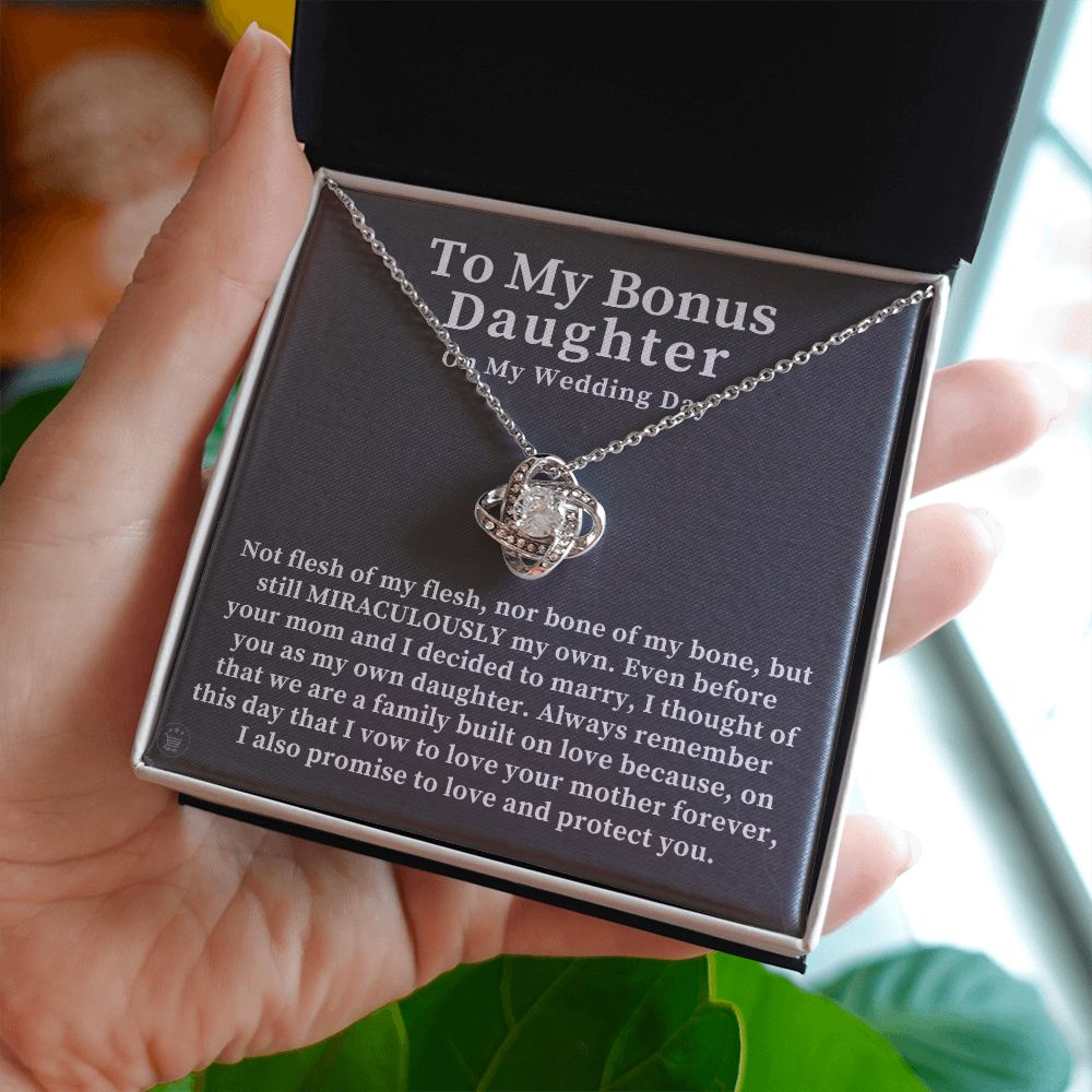 Stepdaughter Wedding Gift | On This Day Necklace 0555T9