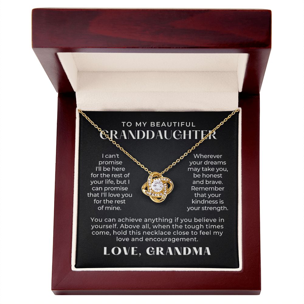 Granddaughter Gift | My Promise Necklace 0546T19