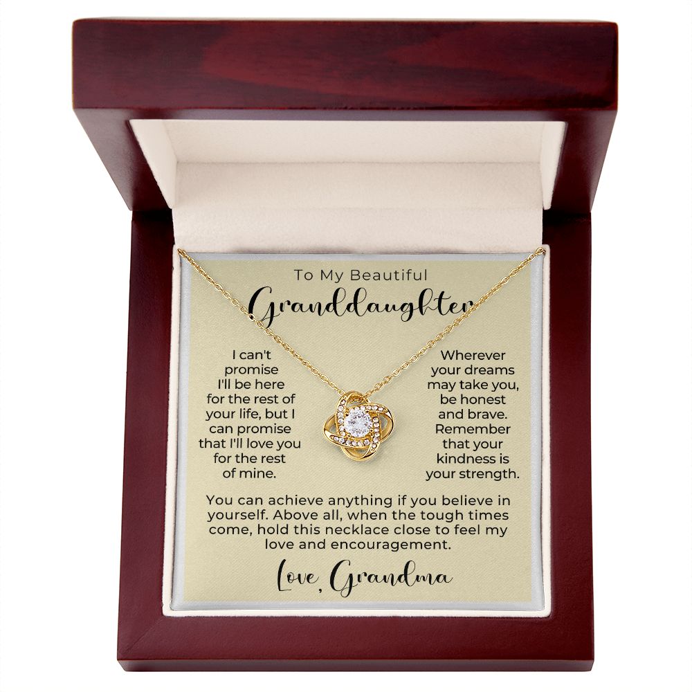 Granddaughter Gift | My Promise Necklace 0546T16