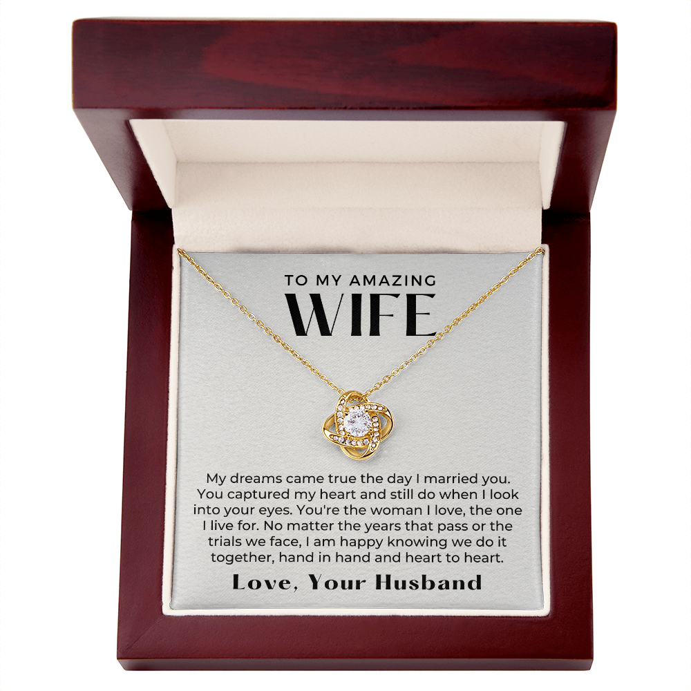 Gift For Wife | I Live For Necklace 0477T6