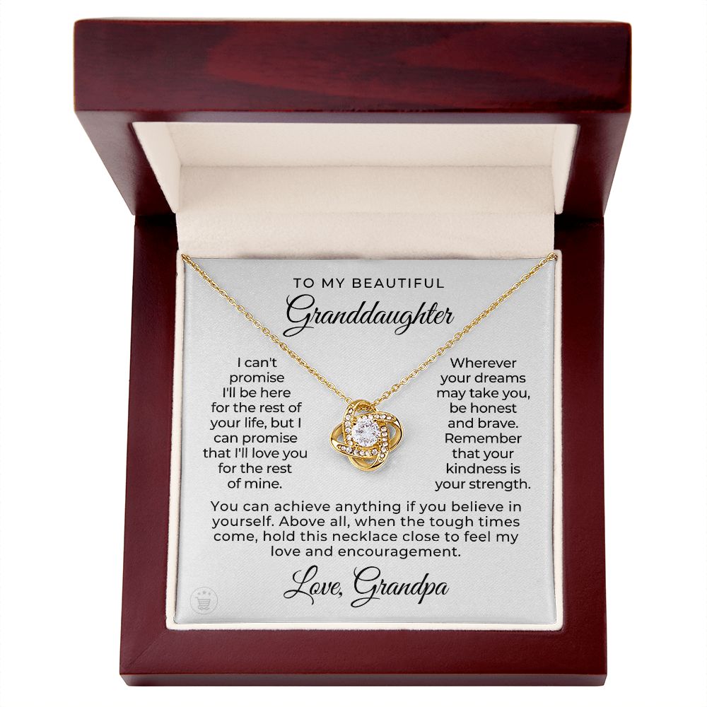 Granddaughter Gift | My Promise Necklace 0690T21