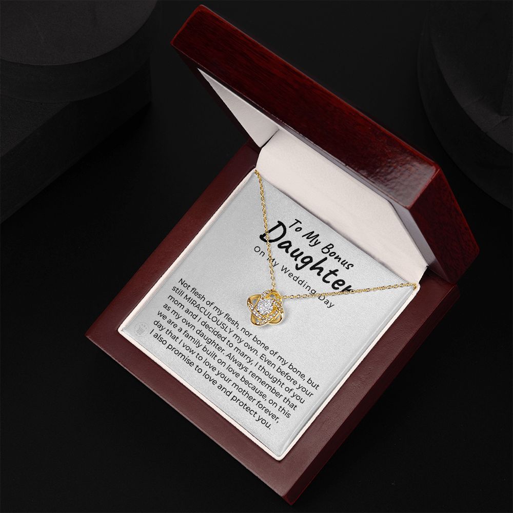 Stepdaughter Wedding Gift | On This Day Necklace 0555T12