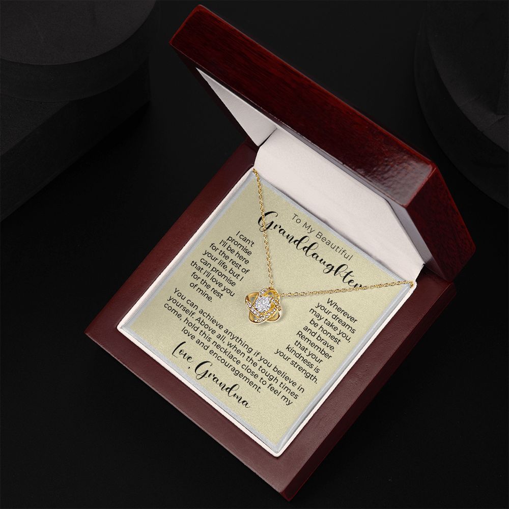 Granddaughter Gift | My Promise Necklace 0546T16