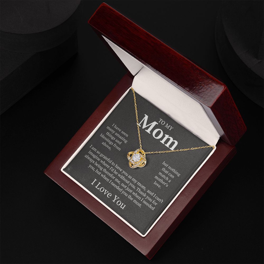 Gift For Mom | Thank You Mom Necklace 0683T12