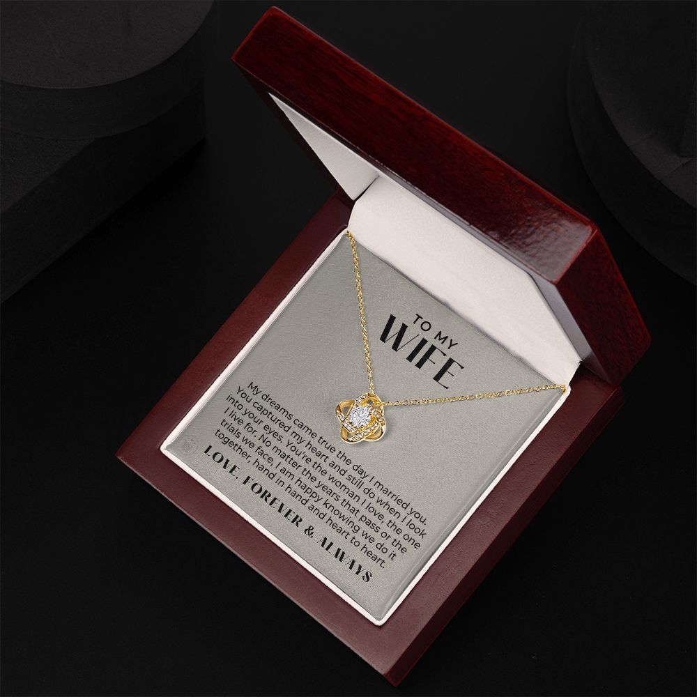 Gift For Wife | I Live For Necklace 0719T7