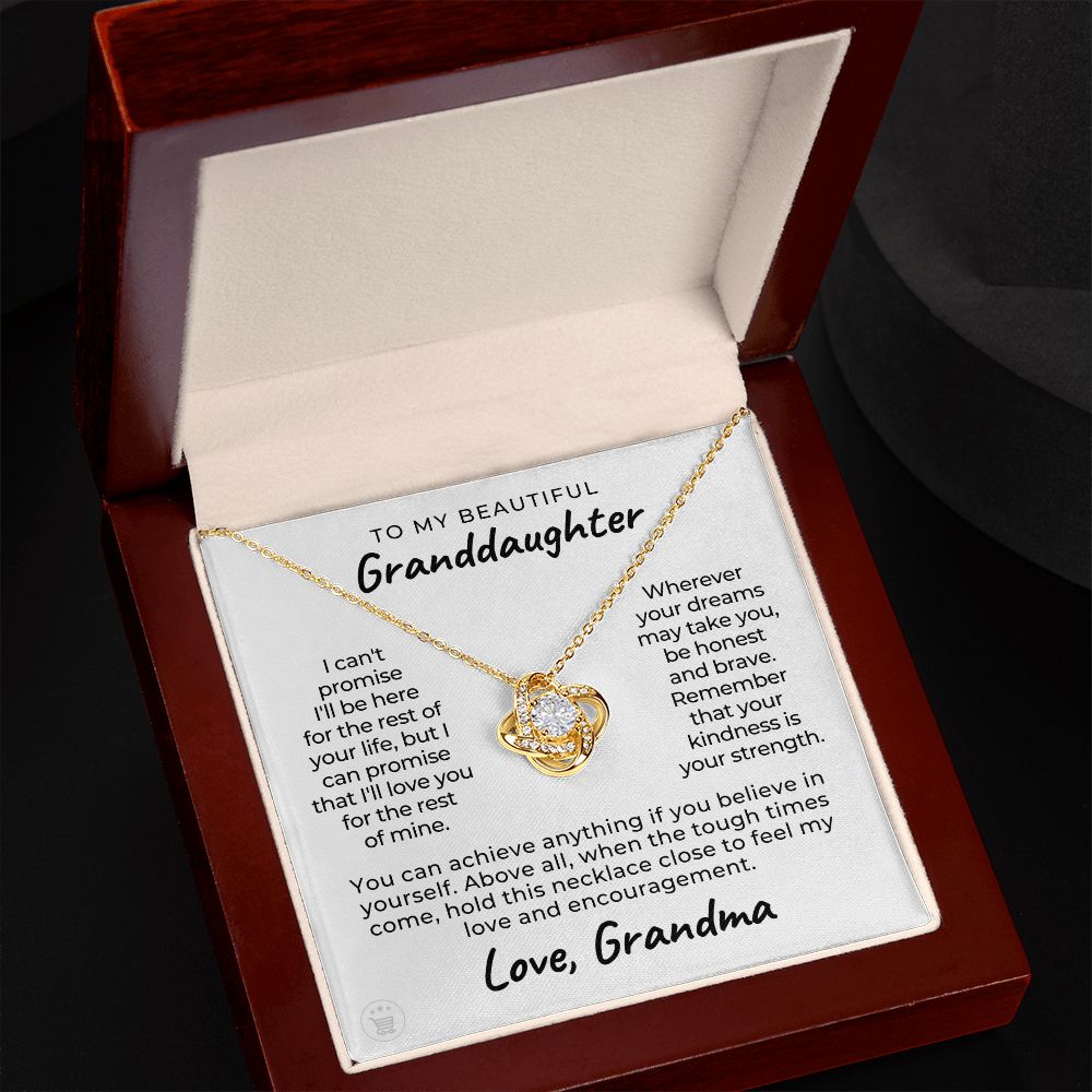 Granddaughter Gift | My Promise Necklace 0716T1