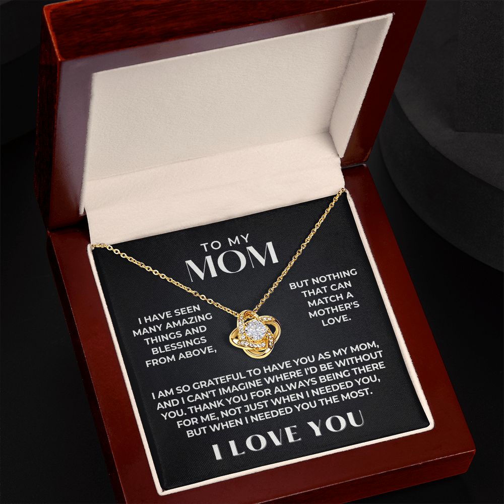 Gift For Mom | Thank You Mom Necklace 0683T13