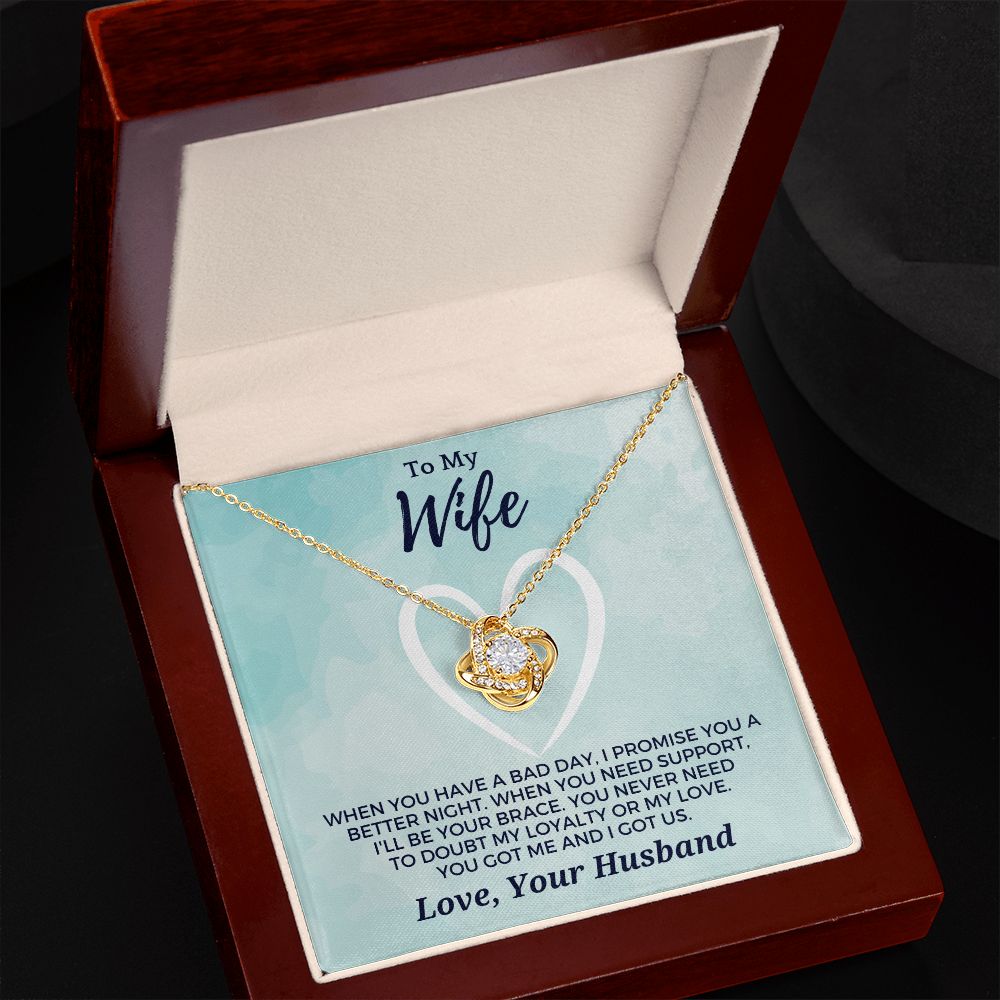 Future Wife, Mrs. Gift | I Love You Necklace 0733T9L