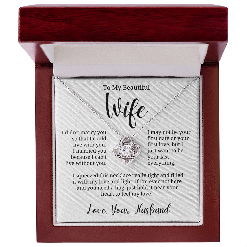 Gift For Wife | My Love Necklace 0769T1L