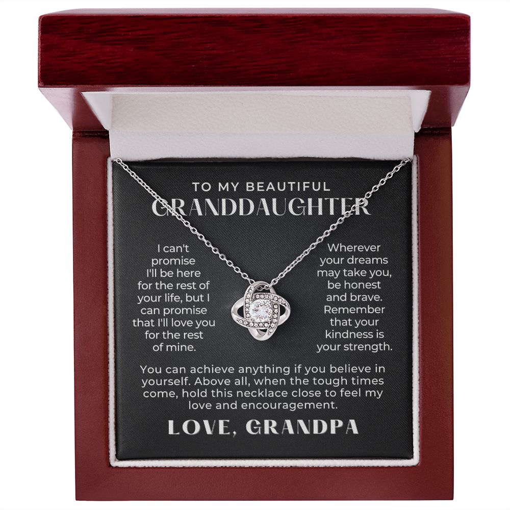 Granddaughter Gift | My Promise Necklace 0690T18