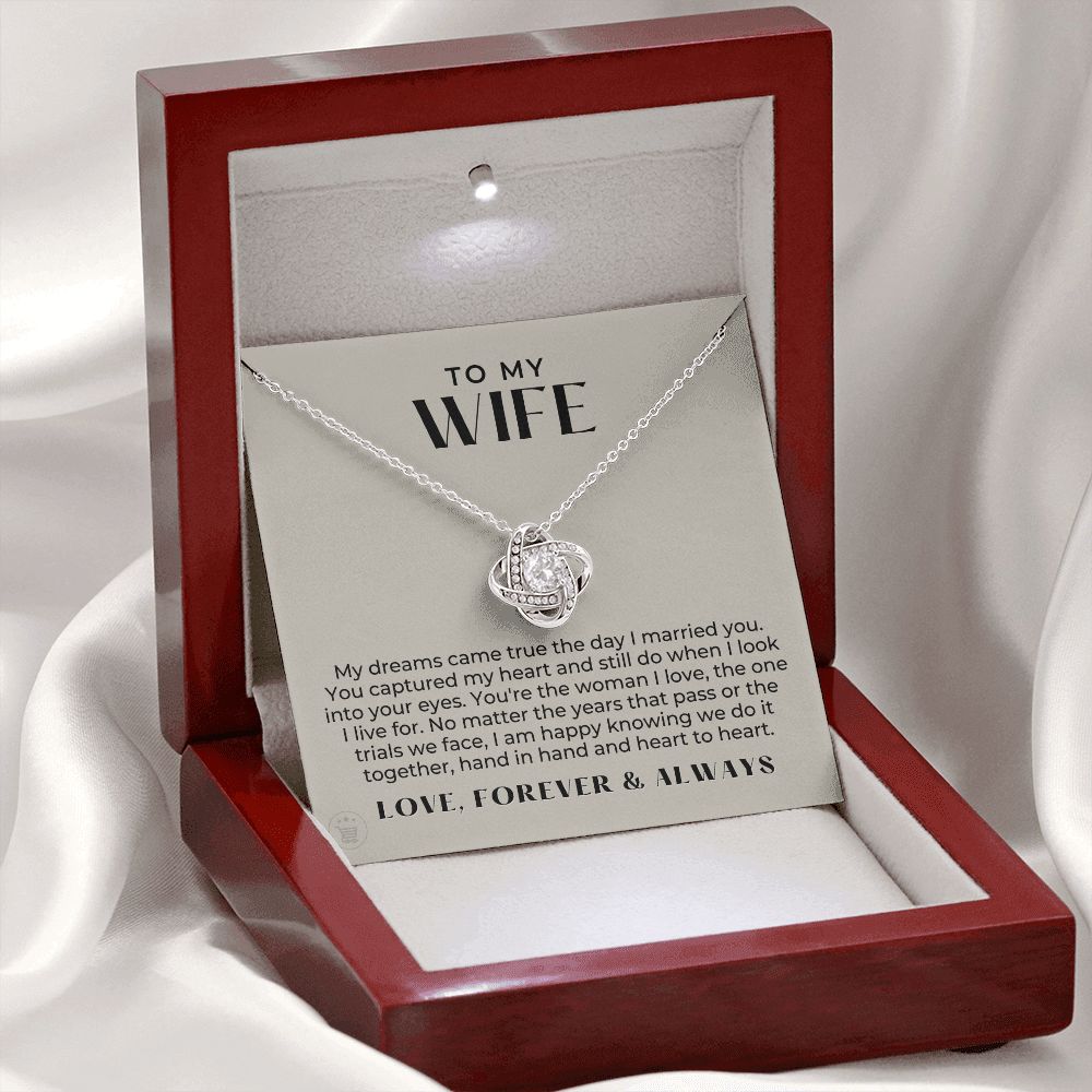Gift For Wife | I Live For Necklace 0719T7