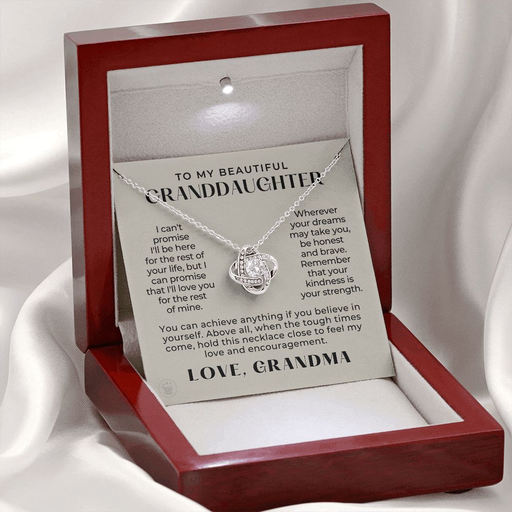 Granddaughter Gift | My Promise Necklace 0546T18