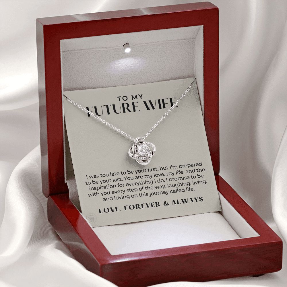 Future Wife, Mrs. Gift | Every Step Necklace 0715T7