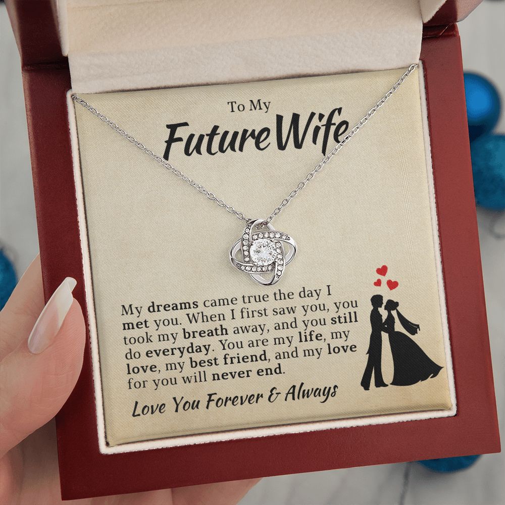 Future Wife, Mrs. Gift | Dreams Came True Necklace 0743T3L