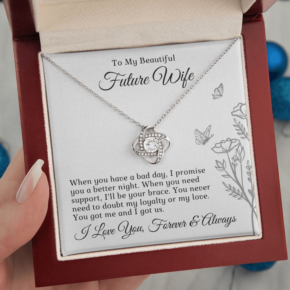Future Wife, Mrs. Gift | I Love You Necklace 0733T7L