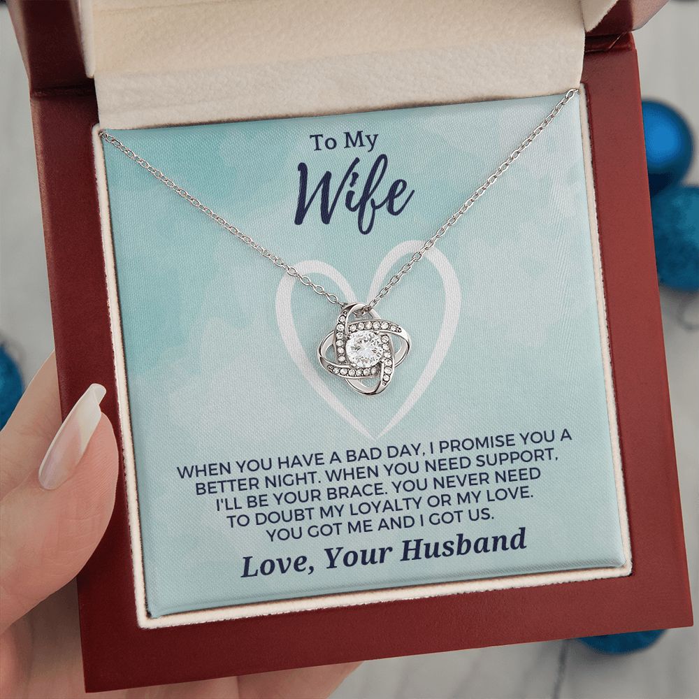 Future Wife, Mrs. Gift | I Love You Necklace 0733T9L