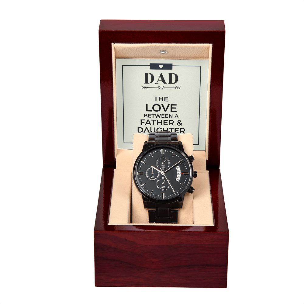 Gift For Dad From Daughter | Father and Daughter Men's Watch 0679T2