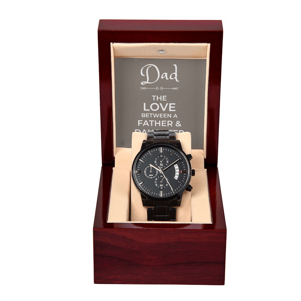 Gift For Dad From Daughter | Father and Daughter Men's Watch 0679T8