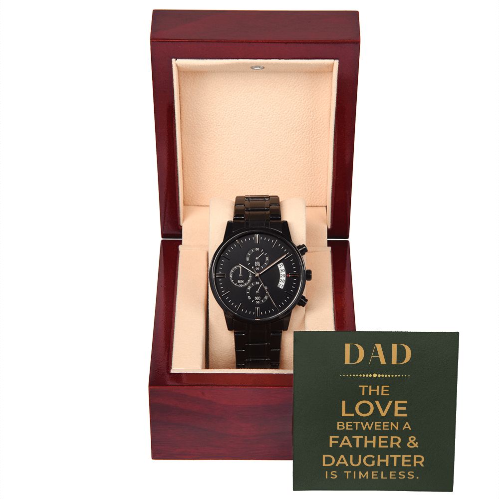 Gift For Dad From Daughter | Father and Daughter Men's Watch 0679T1