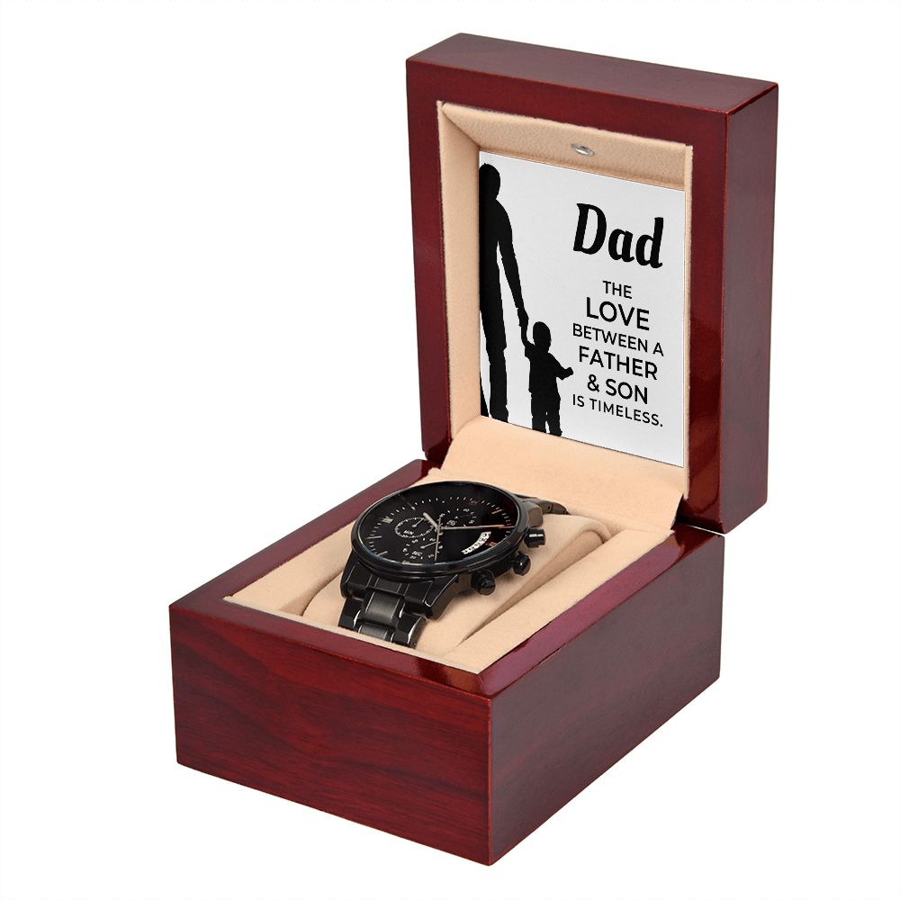 Gift For Dad From Son | Father and Son Men's Watch 0678T3
