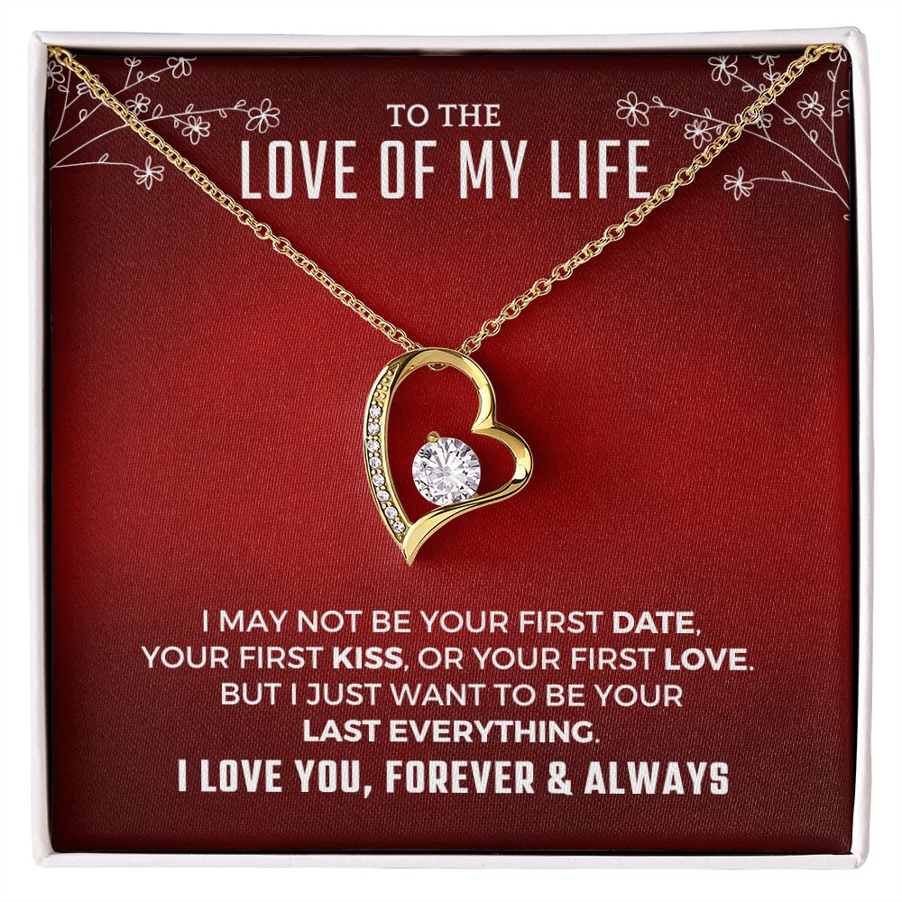 Soulmate Gift | Love Of My Life Necklace 0779T4F