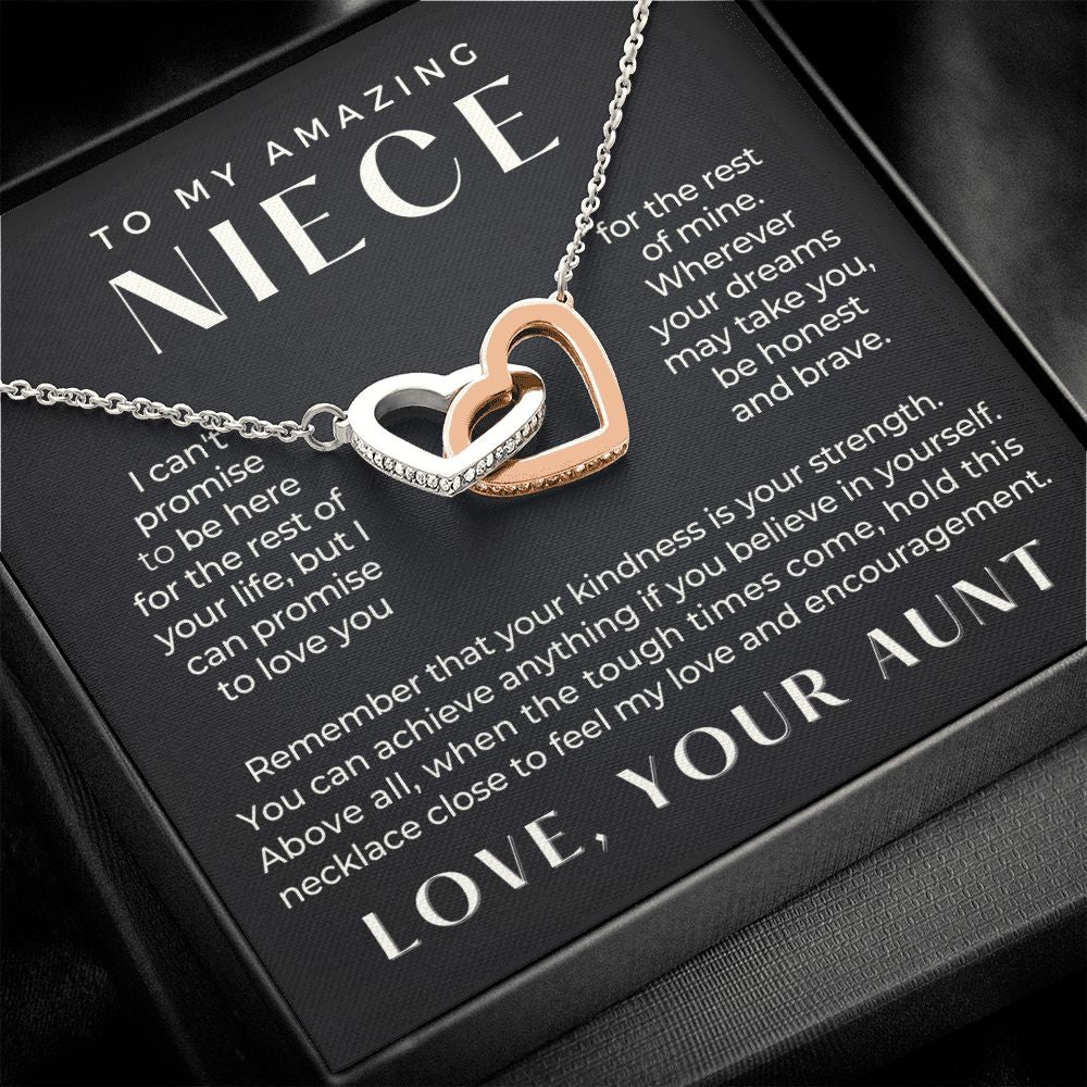 Niece Gift From Aunt | My Promise Necklace 0630T8