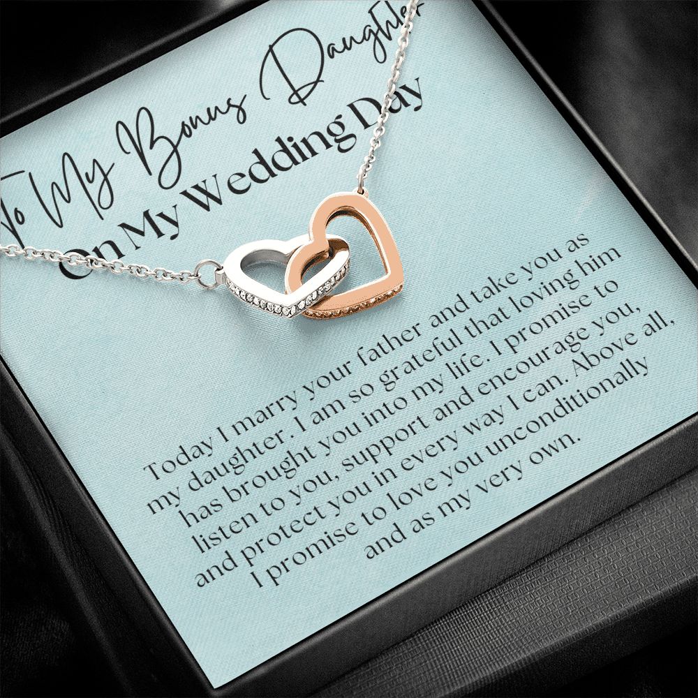 Stepdaughter Wedding Gift | Promise Necklace 0634T10