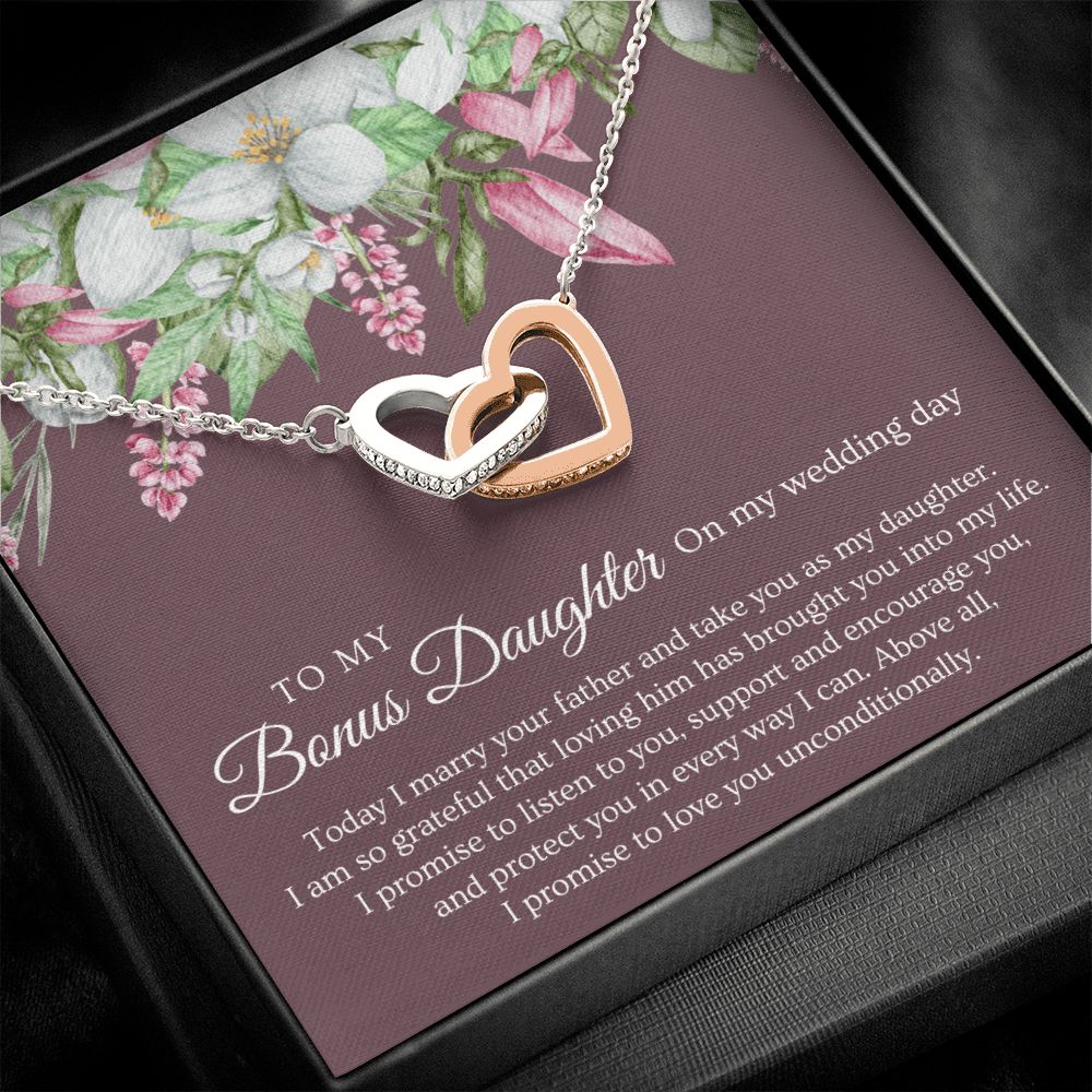 Stepdaughter Wedding Gift | Promise Necklace 0634T3