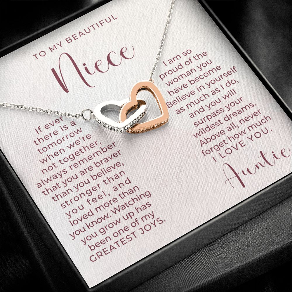 Niece Gift From Aunt | Greatest Joy Necklace 0629T12