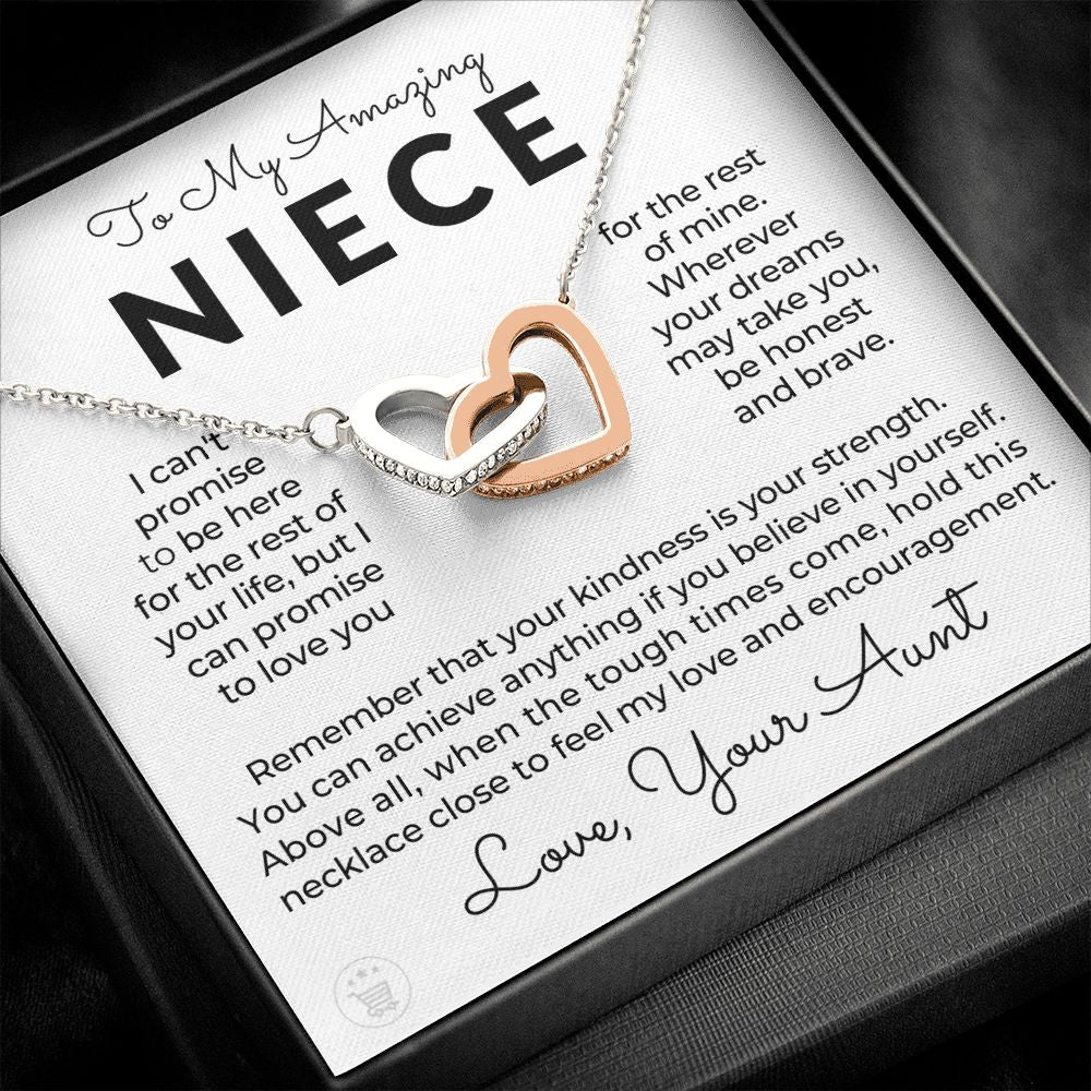 Niece Gift From Aunt | My Promise Necklace 0630T2