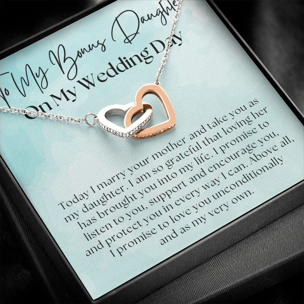 Stepdaughter Wedding Gift | Promise Necklace 0633T11