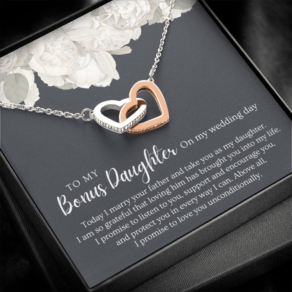 Stepdaughter Wedding Gift | Promise Necklace 0634T1