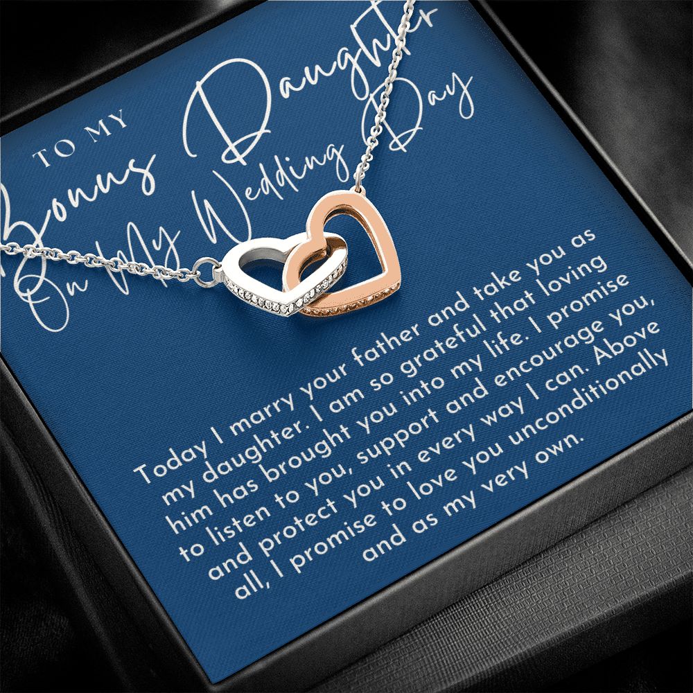 Stepdaughter Wedding Gift | Promise Necklace 0634T5