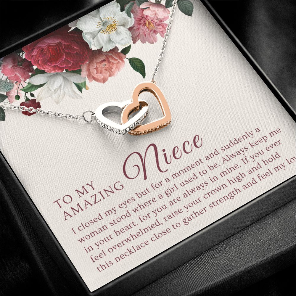 Niece Gift From Aunt | In My Heart Necklace 0632T12