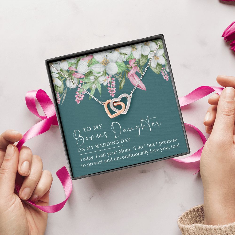 Stepdaughter Wedding Gift | Promise Necklace 0639T9