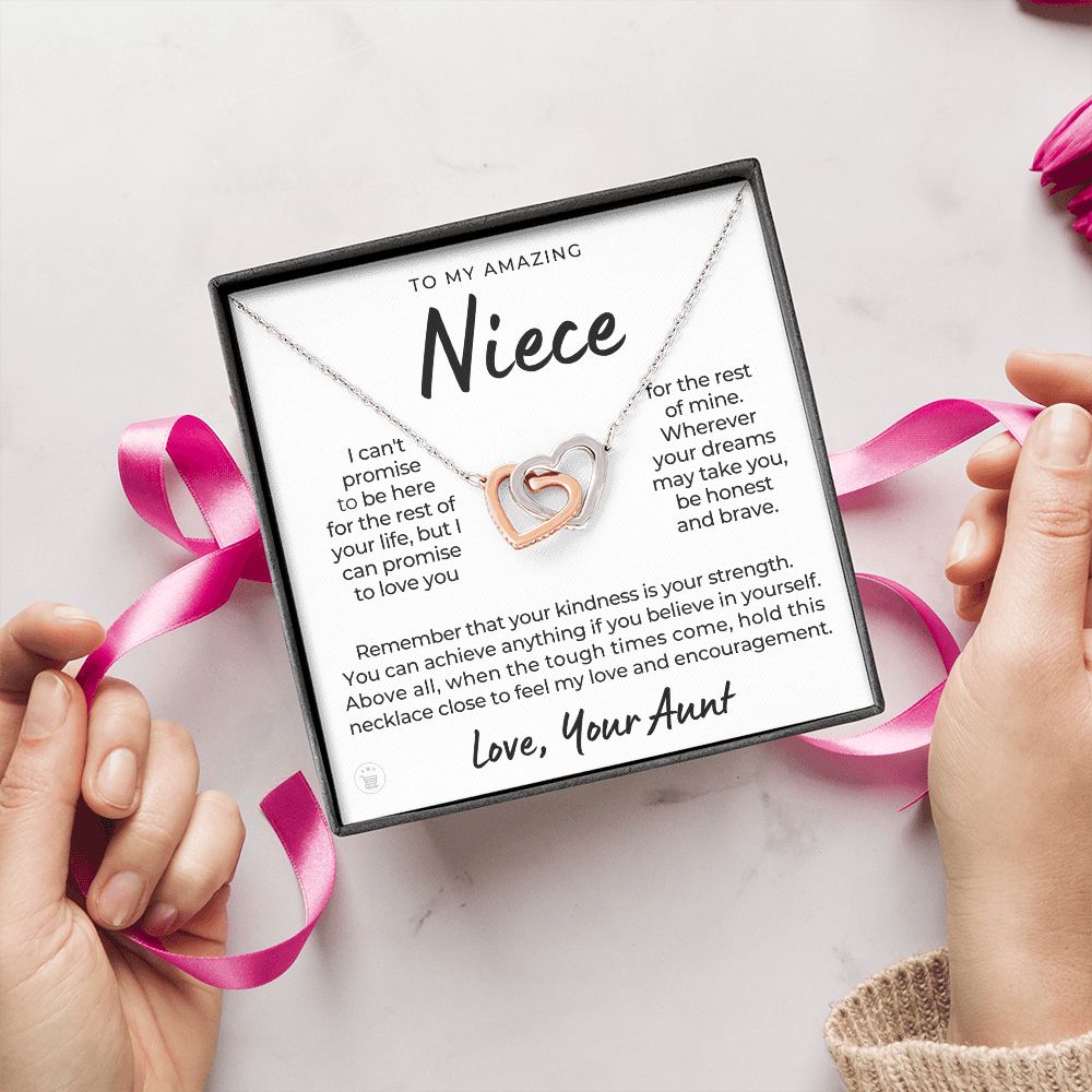 Niece Gift From Aunt | My Promise Necklace 0630T1