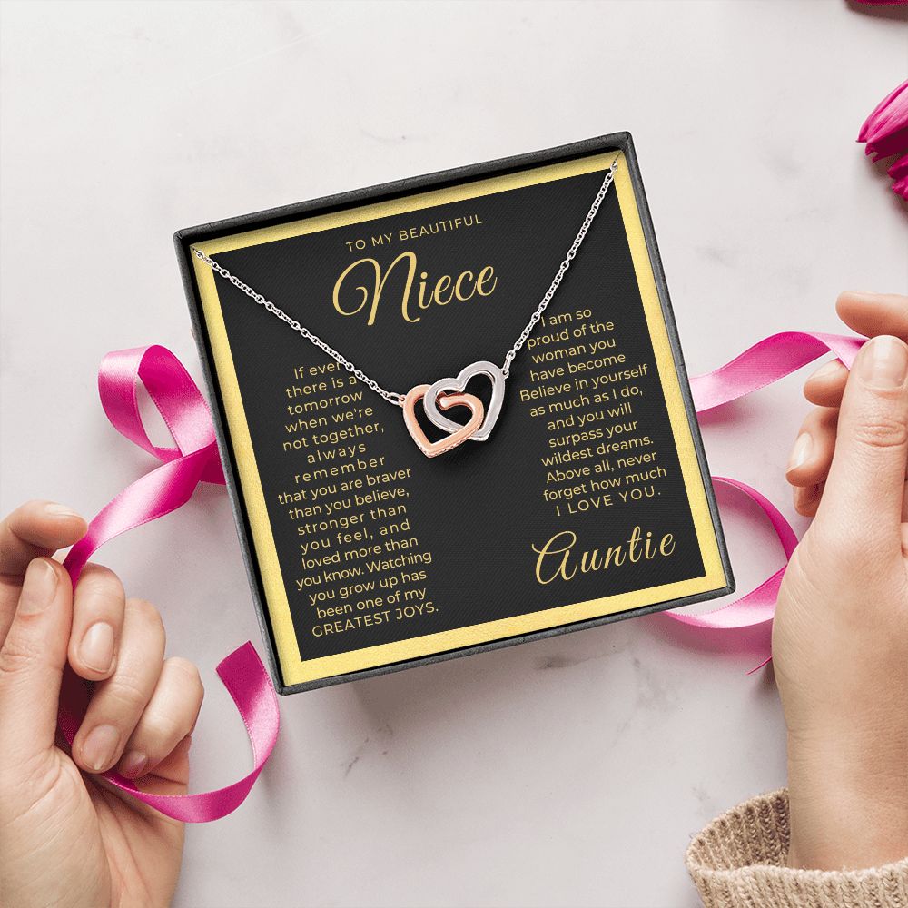Niece Gift From Aunt | Greatest Joy Necklace 0629T7
