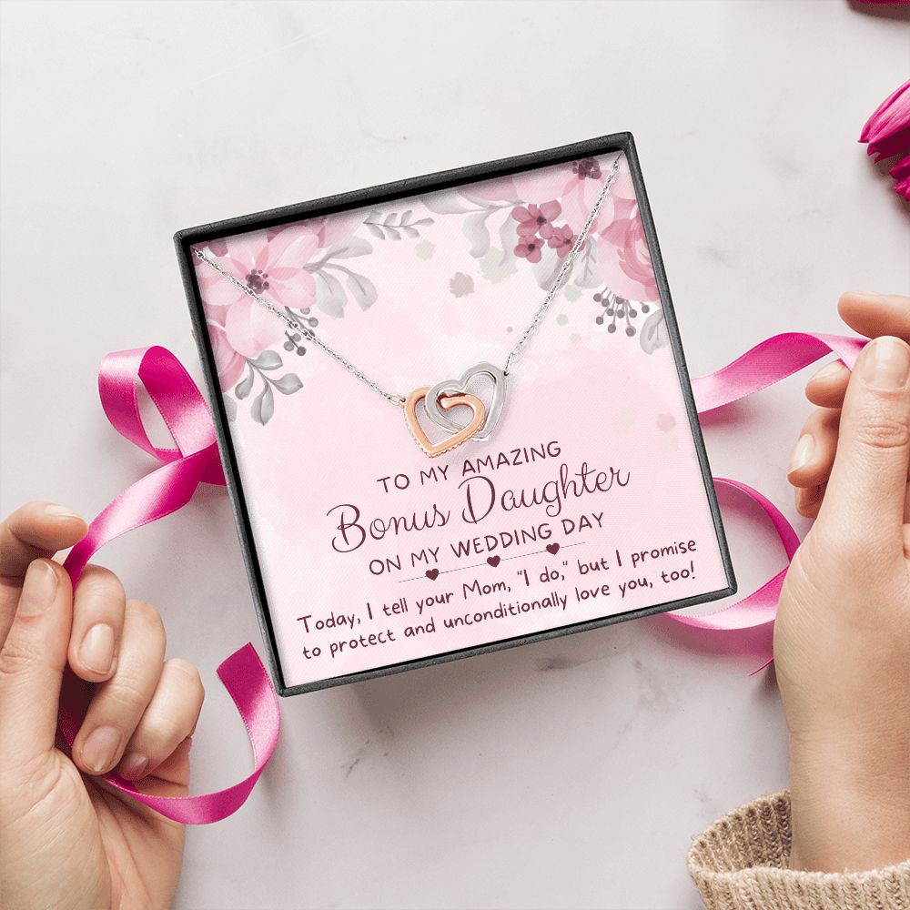 Stepdaughter Wedding Gift | Promise Necklace 0639T8