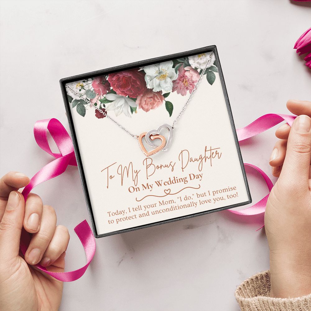 Stepdaughter Wedding Gift | Promise Necklace 0639T7