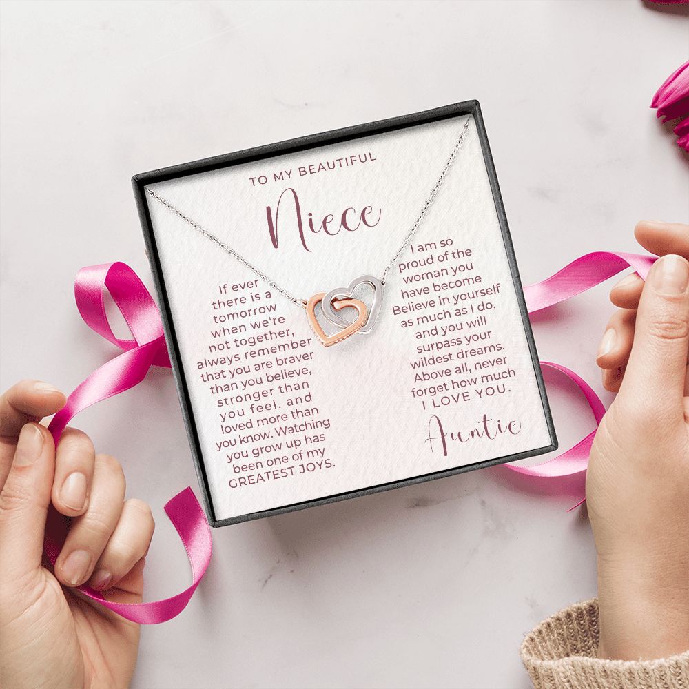 Niece Gift From Aunt | Greatest Joy Necklace 0629T12