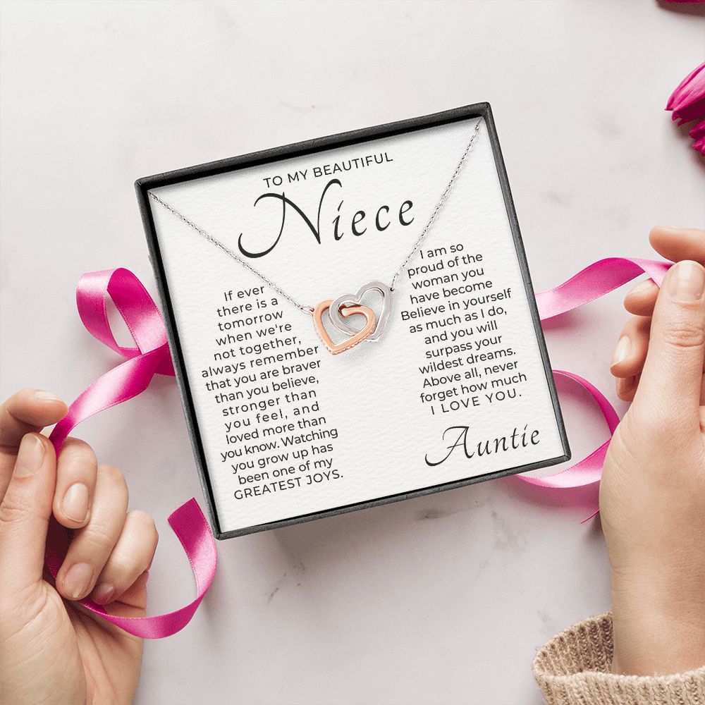 Niece Gift From Aunt | Greatest Joy Necklace 0629T5