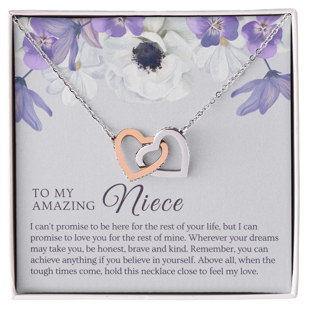 Niece Gift From Aunt | My Promise Necklace 0630T14
