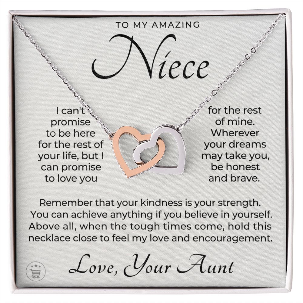 Niece Gift From Aunt | My Promise Necklace 0630T5