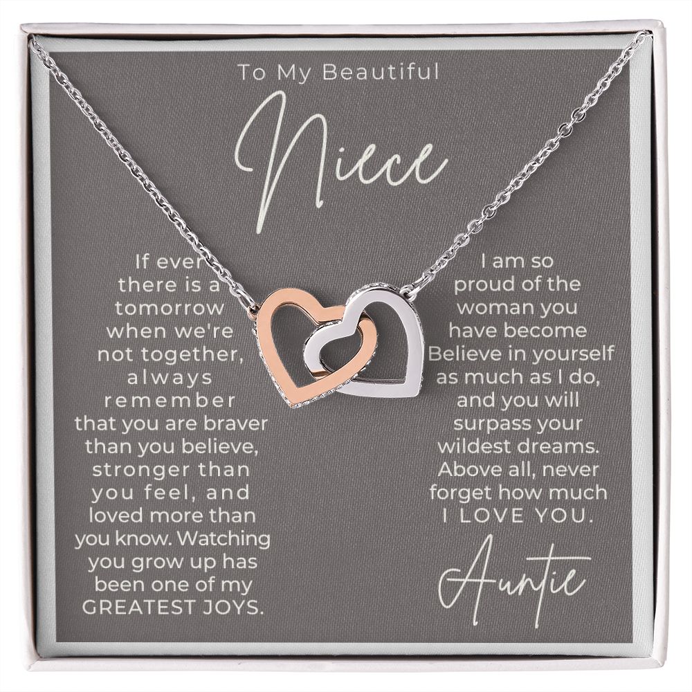 Niece Gift From Aunt | Greatest Joy Necklace 0629T3
