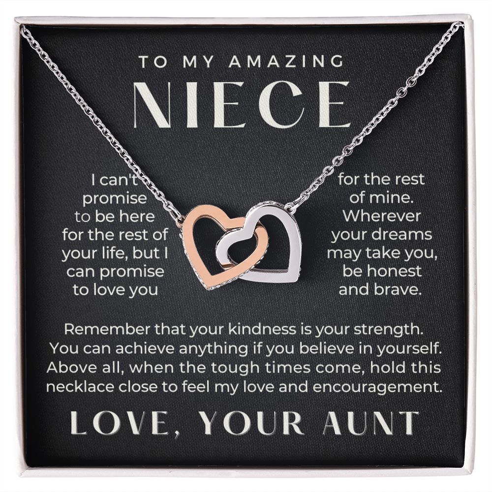 Niece Gift From Aunt | My Promise Necklace 0630T8