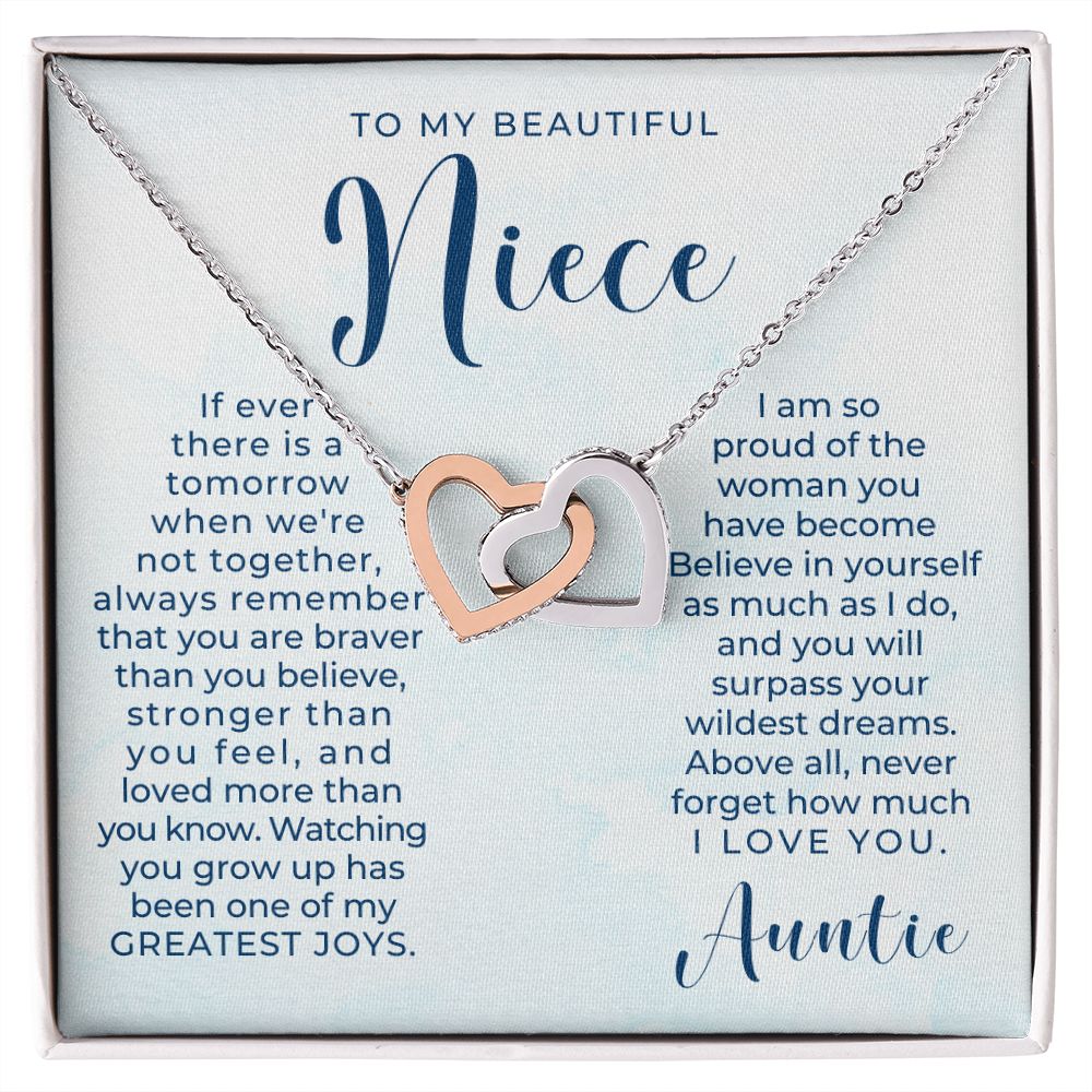 Niece Gift From Aunt | Greatest Joy Necklace 0629T11