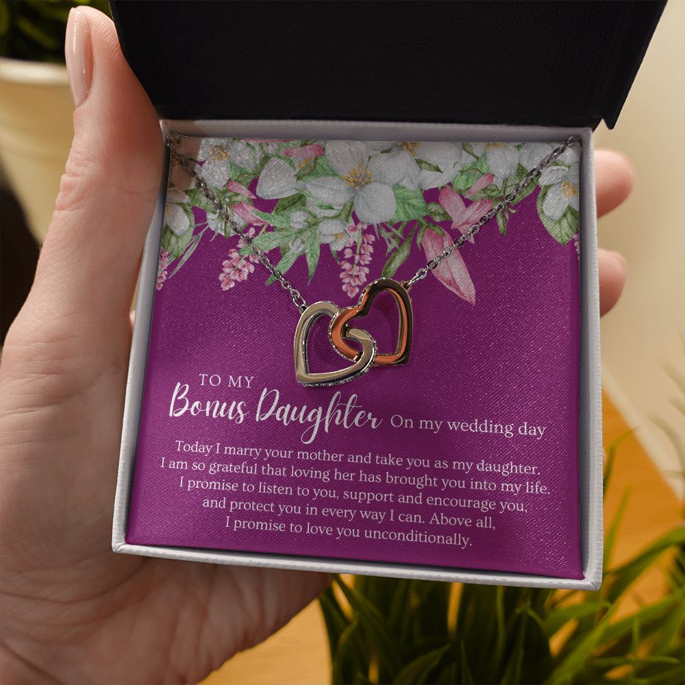 Stepdaughter Wedding Gift | Promise Necklace 0633T2