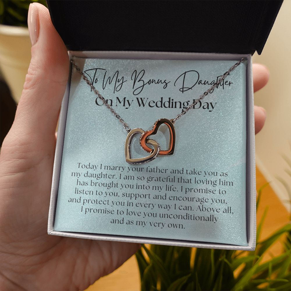 Stepdaughter Wedding Gift | Promise Necklace 0634T10