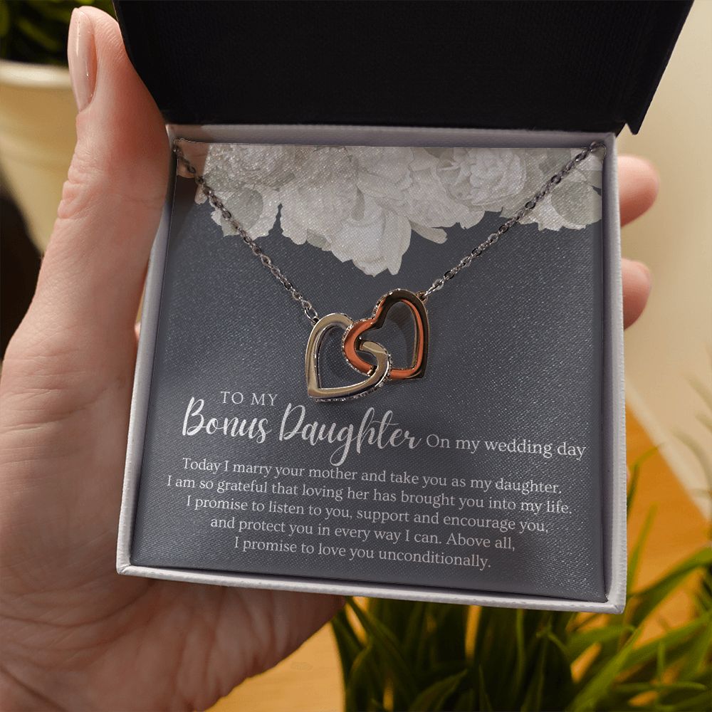 Stepdaughter Wedding Gift | Promise Necklace 0633T1