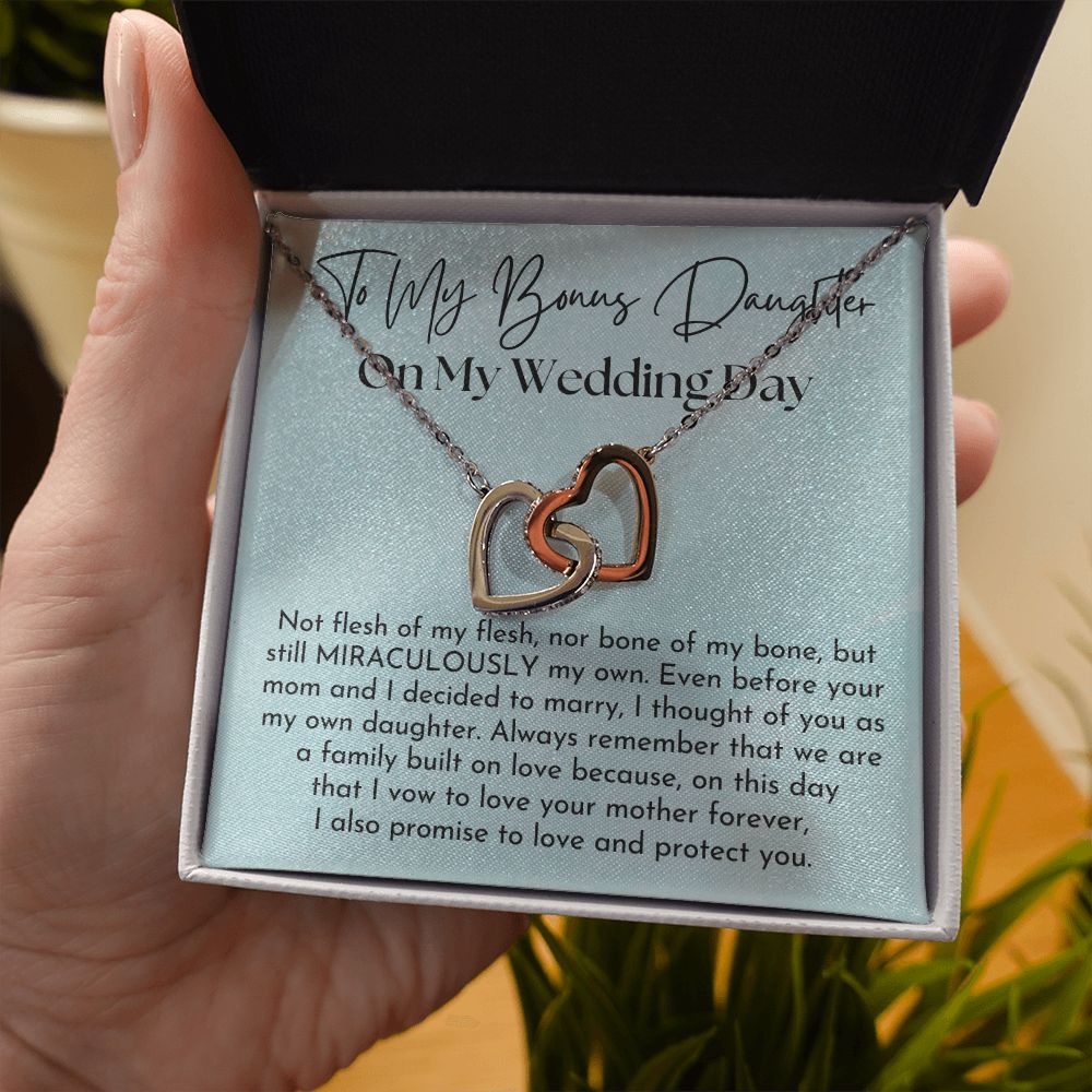 Stepdaughter Wedding Gift | On This Day Necklace 0638T6
